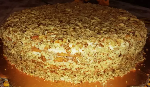 Торт Медовик из готовых коржей
