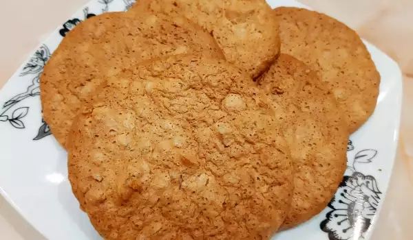 Ореховое печенье с медом без муки