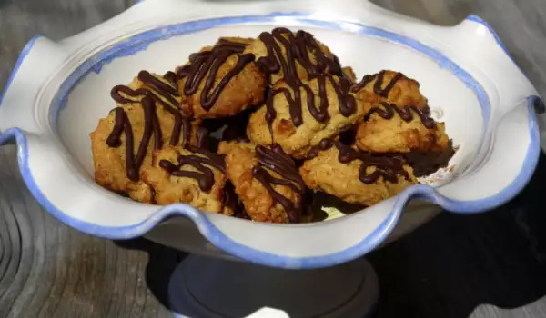 Овсяное печенье с арахисовой пастой по старому рецепту