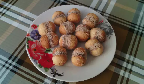 Маленькие пряники с вареньем