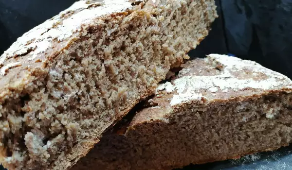Цельнозерновой хлеб с 3 видами муки
