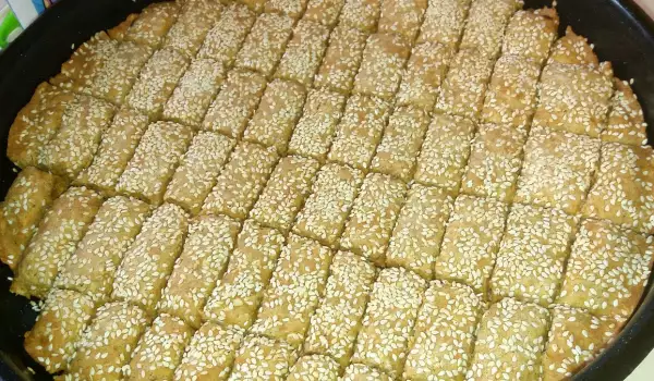 Соленое печенье из цельнозерновой муки