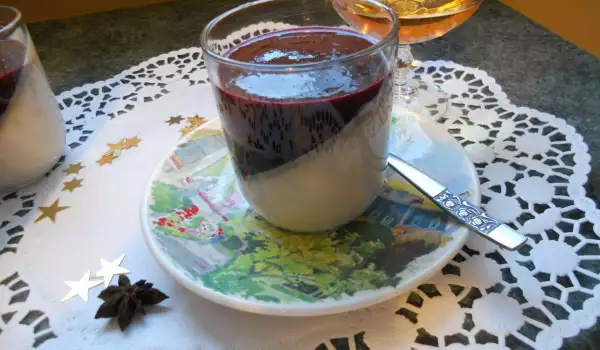 Панна-котта с клубникой (Panna Cotta with Strawberry)