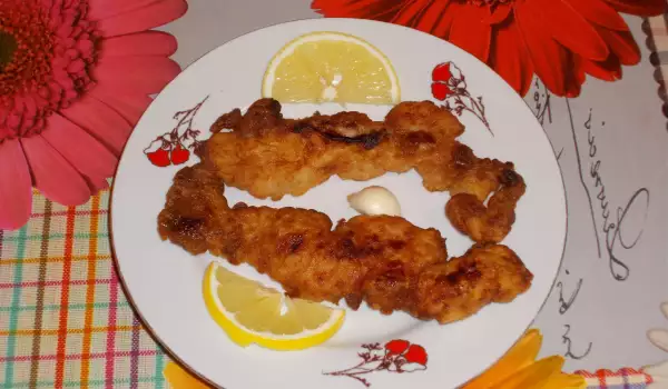 Икра в панировке с лимонный вкусом