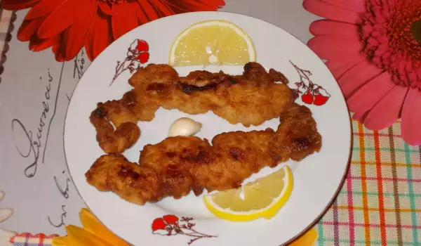 Икра в панировке с лимонный вкусом