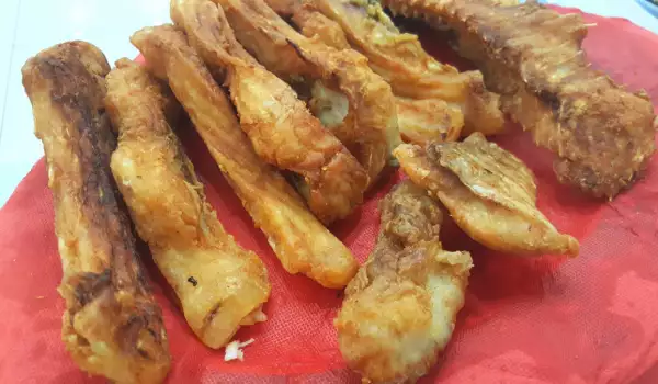 Панированный жареный карп