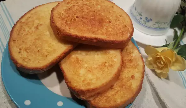 Фальшивые жареные тосты в духовке