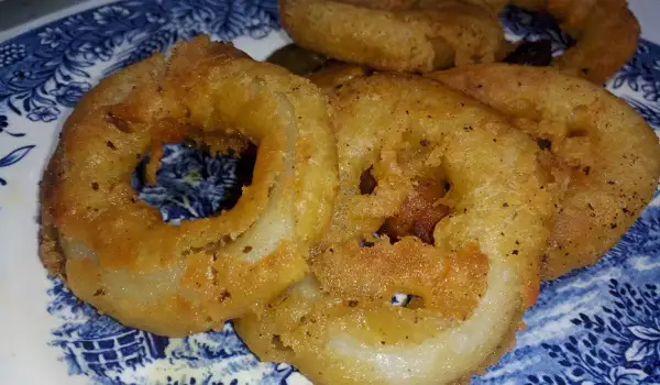 Вкусные жареные кальмары