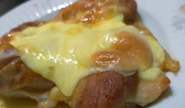 Запеченные стейки из куриных бедрышек