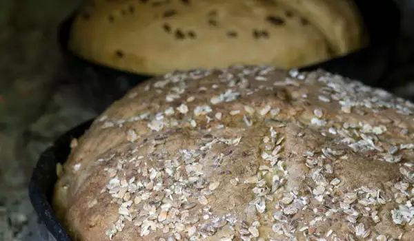 Постный хлеб на соде