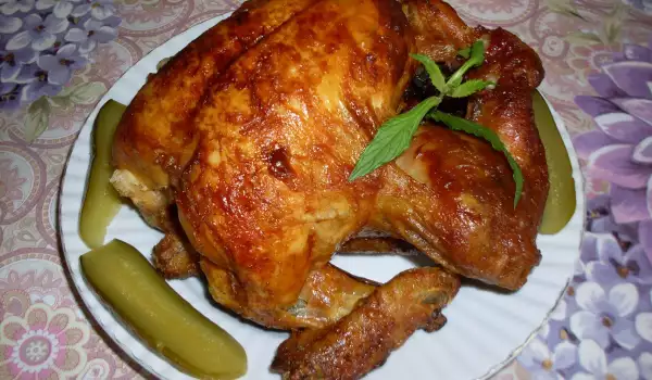 Уникальная жареная курица в консервной банке