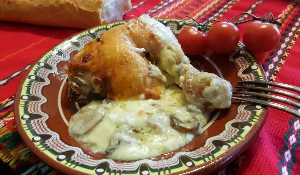 Курица с сыром в духовке
