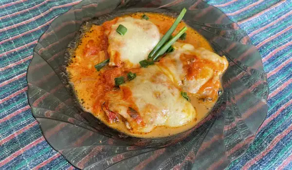 Курица в томатном соусе по-итальянски