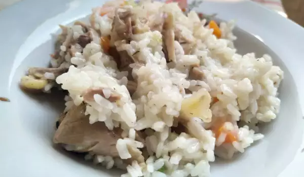 Вкусная курица с рисом по маминому рецепту
