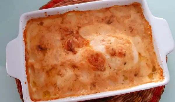 Куриное филе с грибами и сливочным соусом
