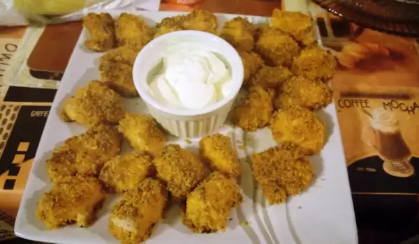 Курицы в панировке с пивом