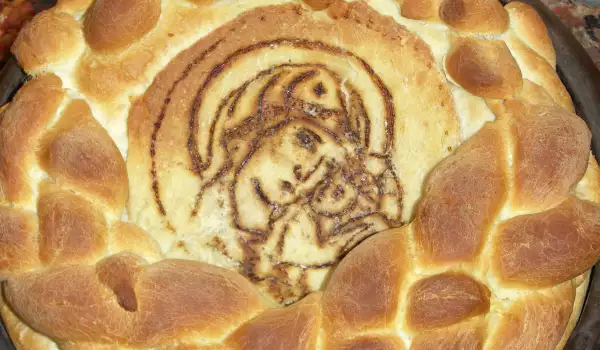 Хлеб Богоматерь для Сочельника
