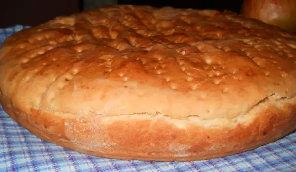 Домашний хлеб к сочельнику