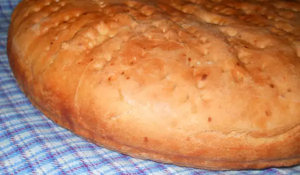 Домашний хлеб к сочельнику