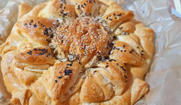 Праздничный хлеб Солнце