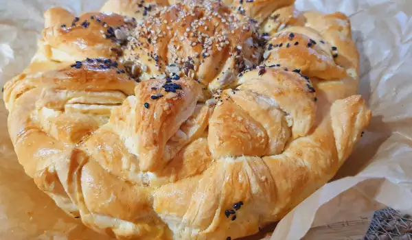Праздничный хлеб Солнце