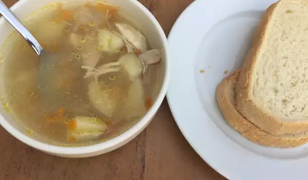 Суп из индейки для детей