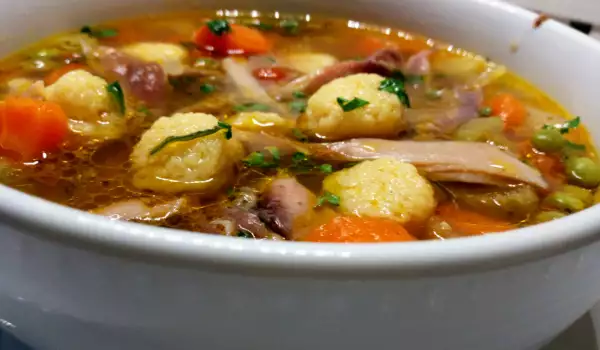 Ароматный суп из индейки