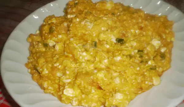 Бабушкина яичная каша
