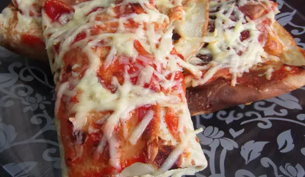 Великолепное куриное мясо в блинах
