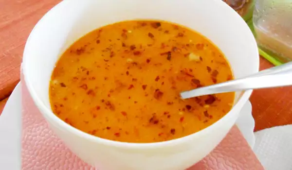 Суп из свиного рубца - шкембе чорба