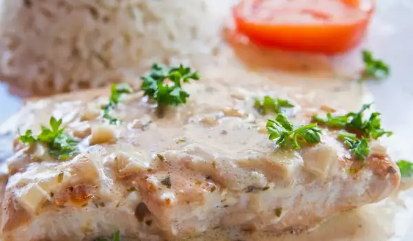 РыБа под соусом