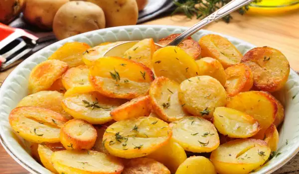 Ароматная картошка в духовке