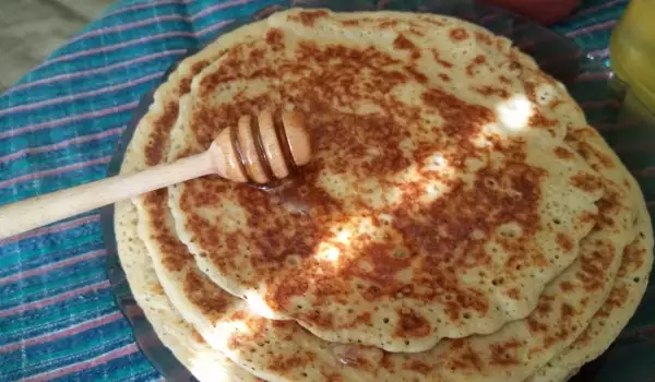 Родопские катми с кислым молоком и полбой