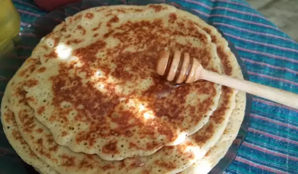Родопские катми с кислым молоком и полбой