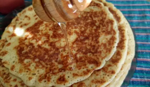 Родопские катми с кислым молоком и полбой