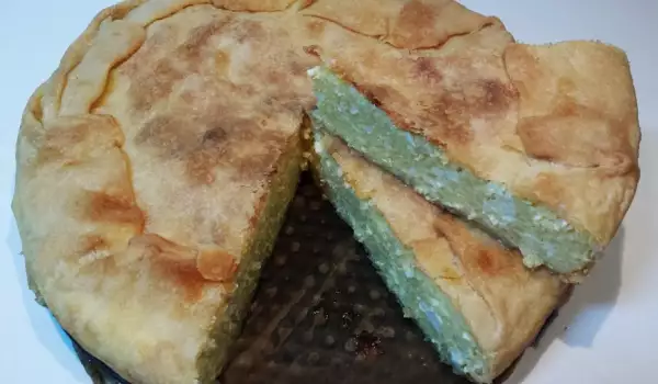 Родопский клин из домашнего теста фило