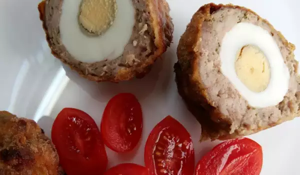 Яйца по-шотландски в духовке