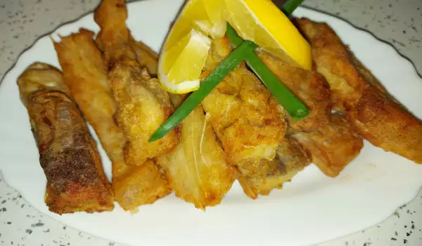 Карп с кукурузной мукой в аэрофритюрнице
