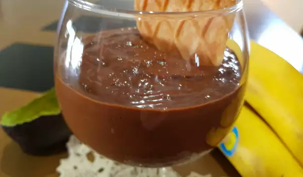 Легкий шоколадный крем с медом