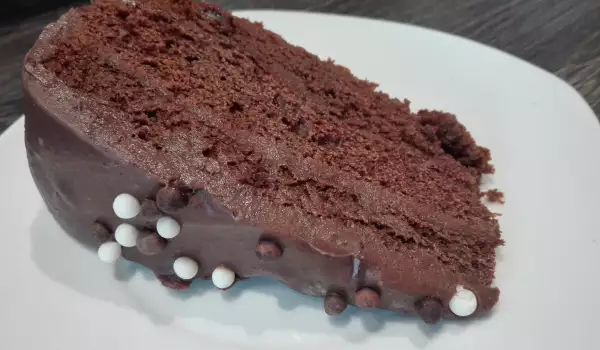 Шоколадный торт с майонезом