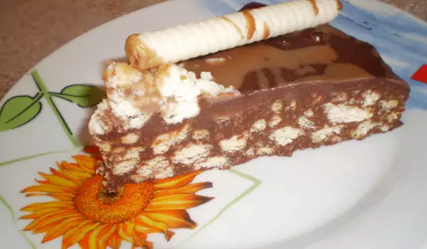 Шоколадный торт из 4 продуктов