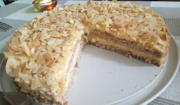 Шведский миндальный торт