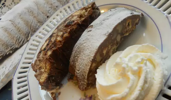 Сладкая колбаска без сливочного масла