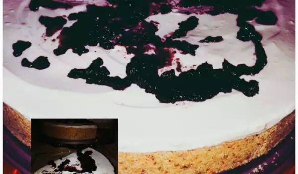 Чиз-пирог с черникой