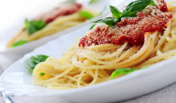 Как хранить сваренные спагетти?