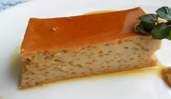 Испанский флан с кофе и сгущенным молоком