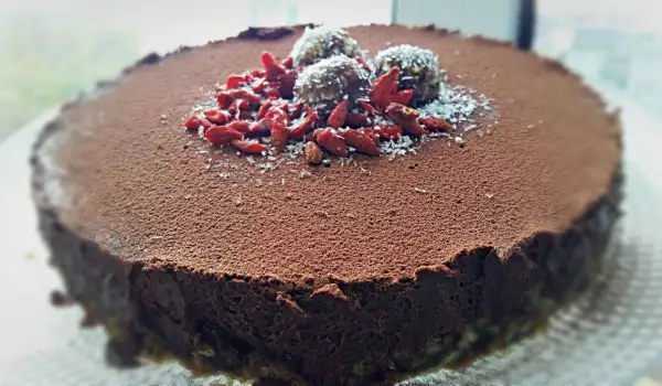 Нестандартный шоколадный торт