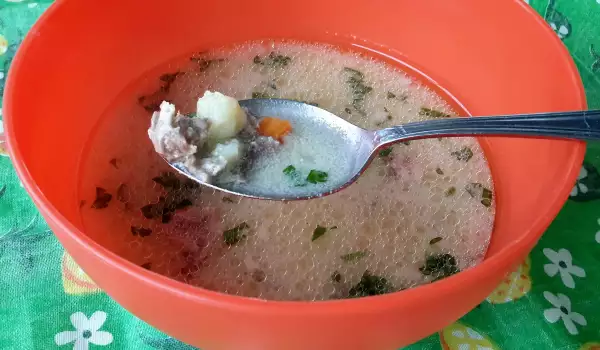 Суп из утиного супового набора