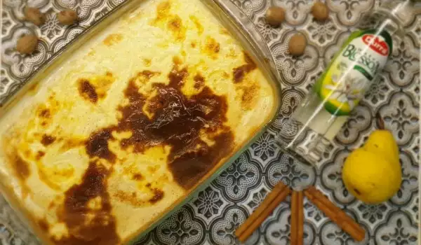 Турецкий сутляш ( рисовый пудинг )