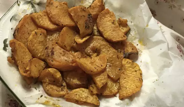 Сладкий картофель в эйр фраере